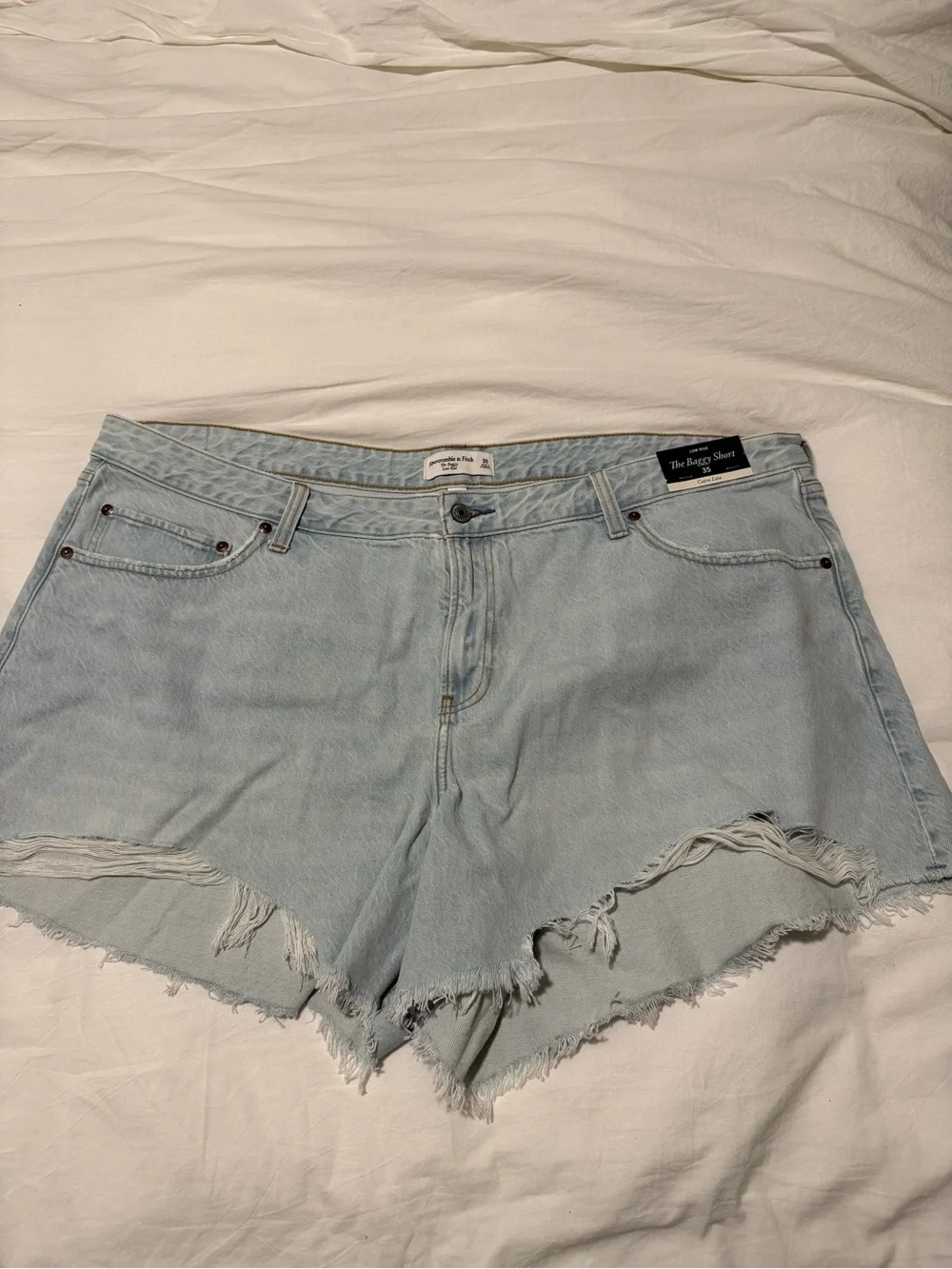 Abercrombie & Fitch Low Rise “The Baggy” Short- CURVE LOVE